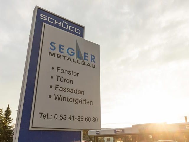 Segler Metallbau GmbH - Firmenschild